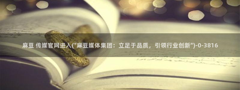 麻豆视频榜单：麻豆 传媒官网进入(\