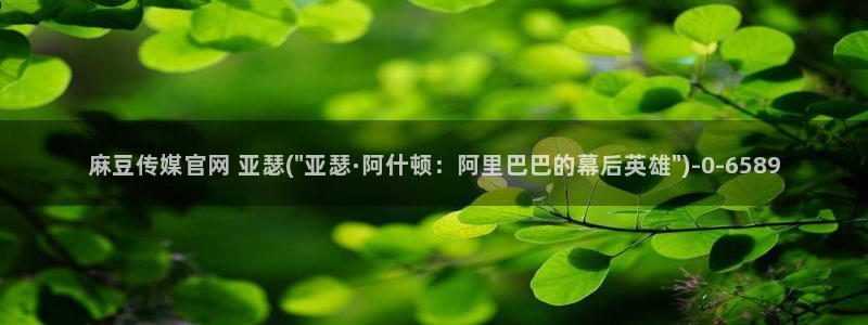 麻豆专题描述